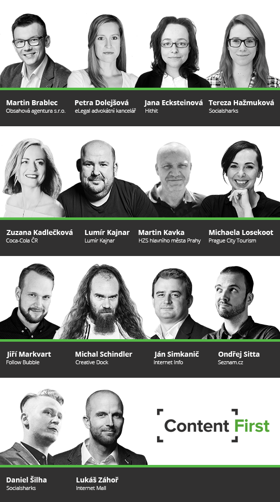 Řečníci na konferenci Content First 2018, foto: Internet Info